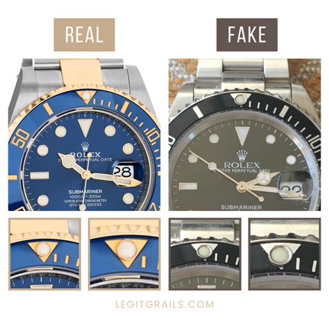 how to spot a fake gold rolex submariner|insider secrets rolex submariner.